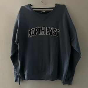 BRAND NEW NEVER WORN north east crewneck, XL, dark blue